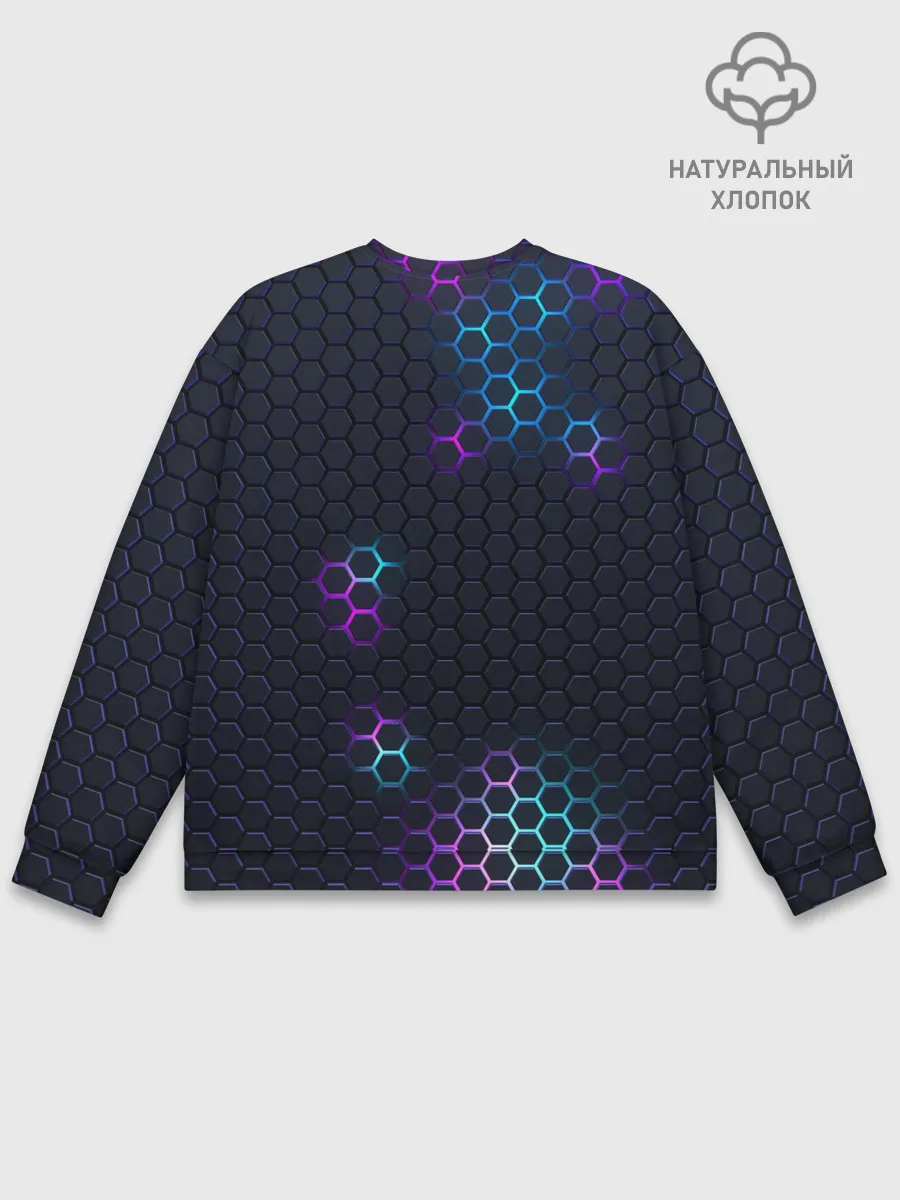 Мужской свитшот базовый / НЕОНОВАЯ БРОНЯ | НЕО БРОНЯ