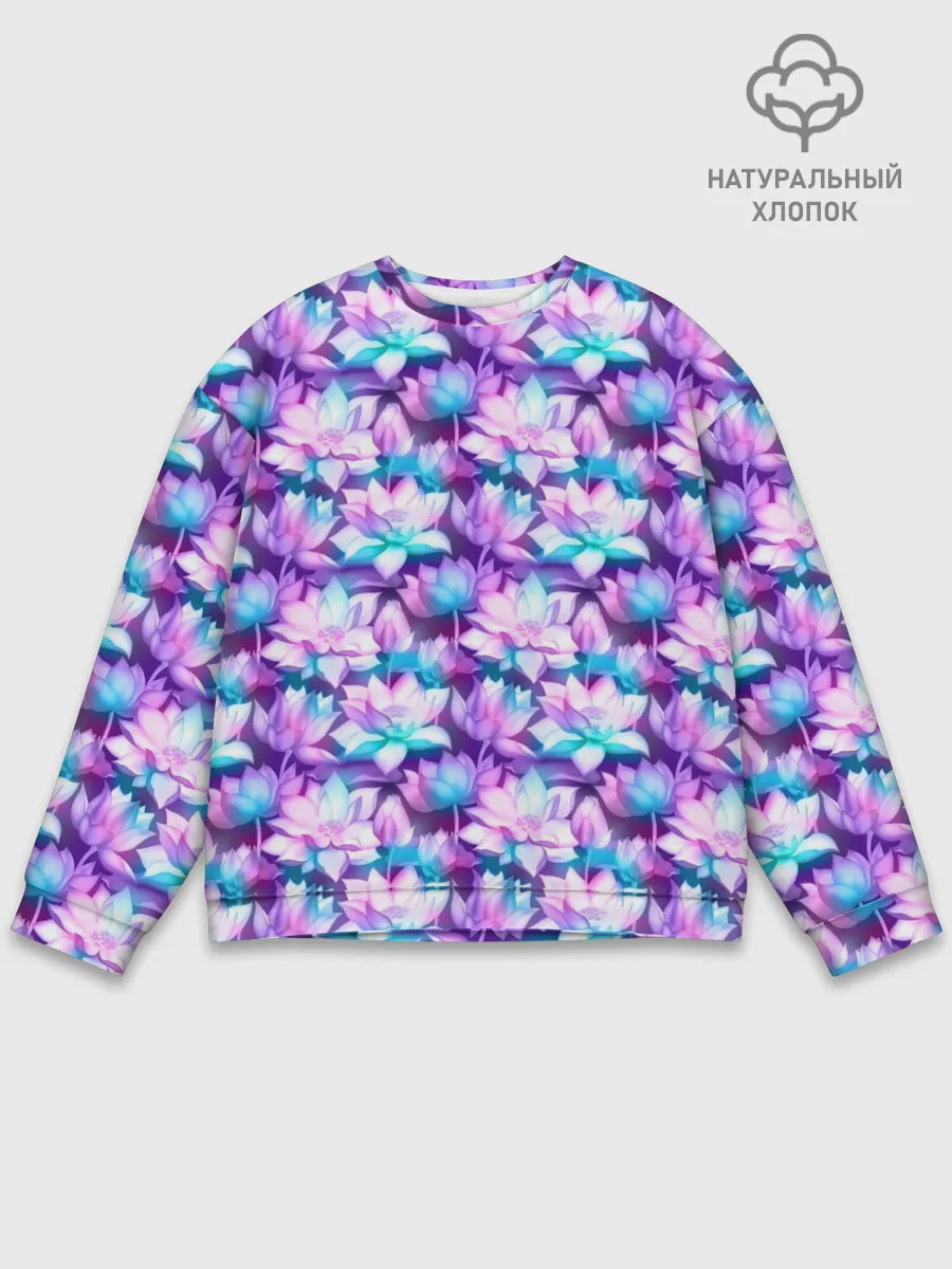 Мужской свитшот базовый / Лотос