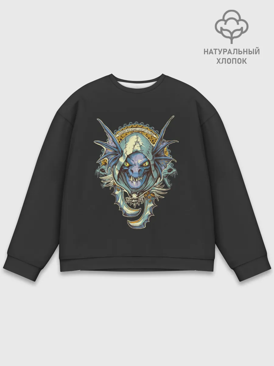 Мужской свитшот базовый / Сларк | Dota 2
