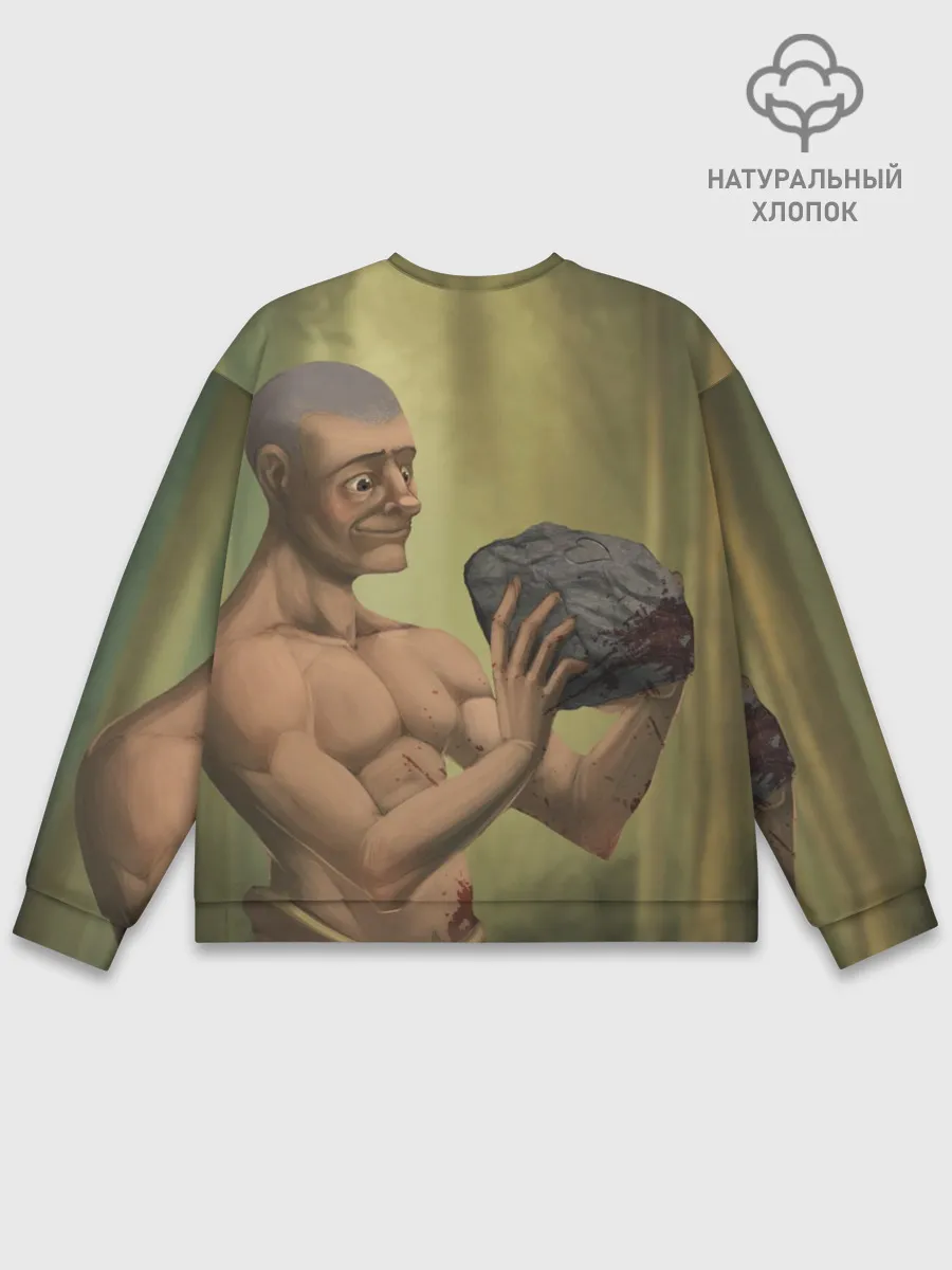 Мужской свитшот базовый / Rust