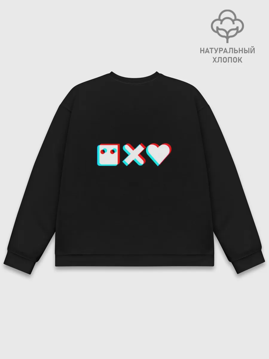 Мужской свитшот базовый / Любовь, смерть и роботы