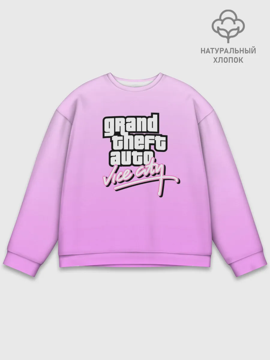 Мужской свитшот базовый / Grand Theft Auto vice city