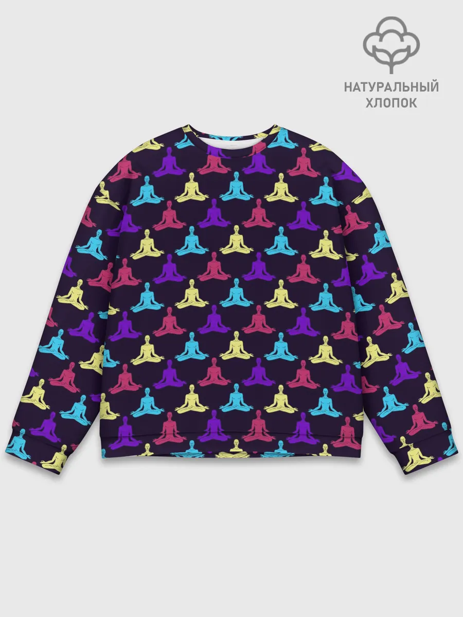 Мужской свитшот базовый / Йога