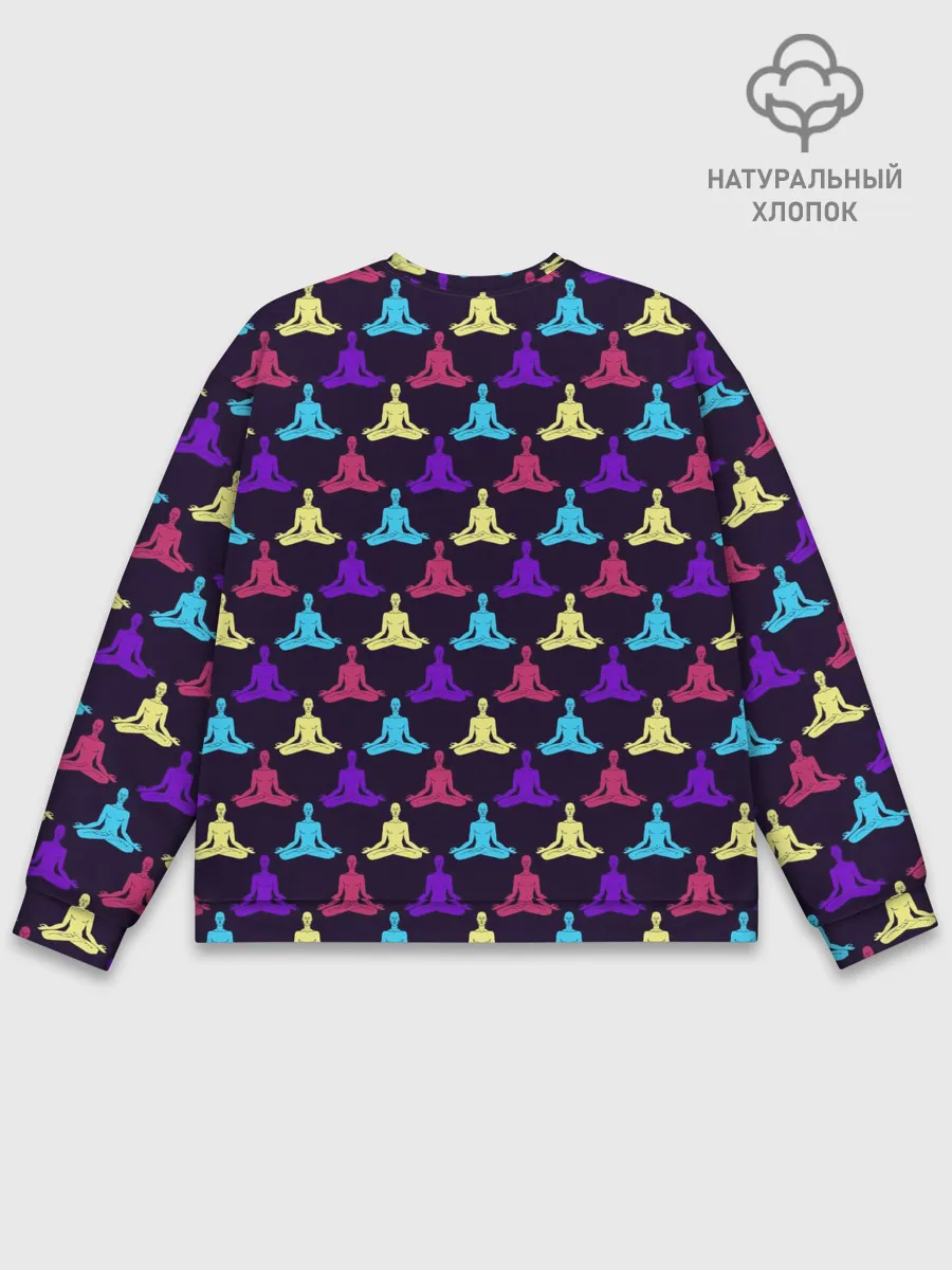 Мужской свитшот базовый / Йога