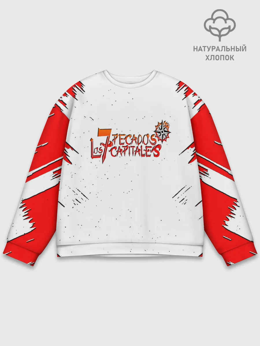 Мужской свитшот базовый / Nanatsu no Taizai lines