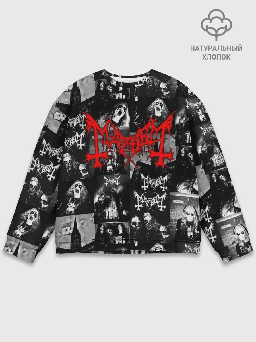 Мужской свитшот базовый / MAYHEM