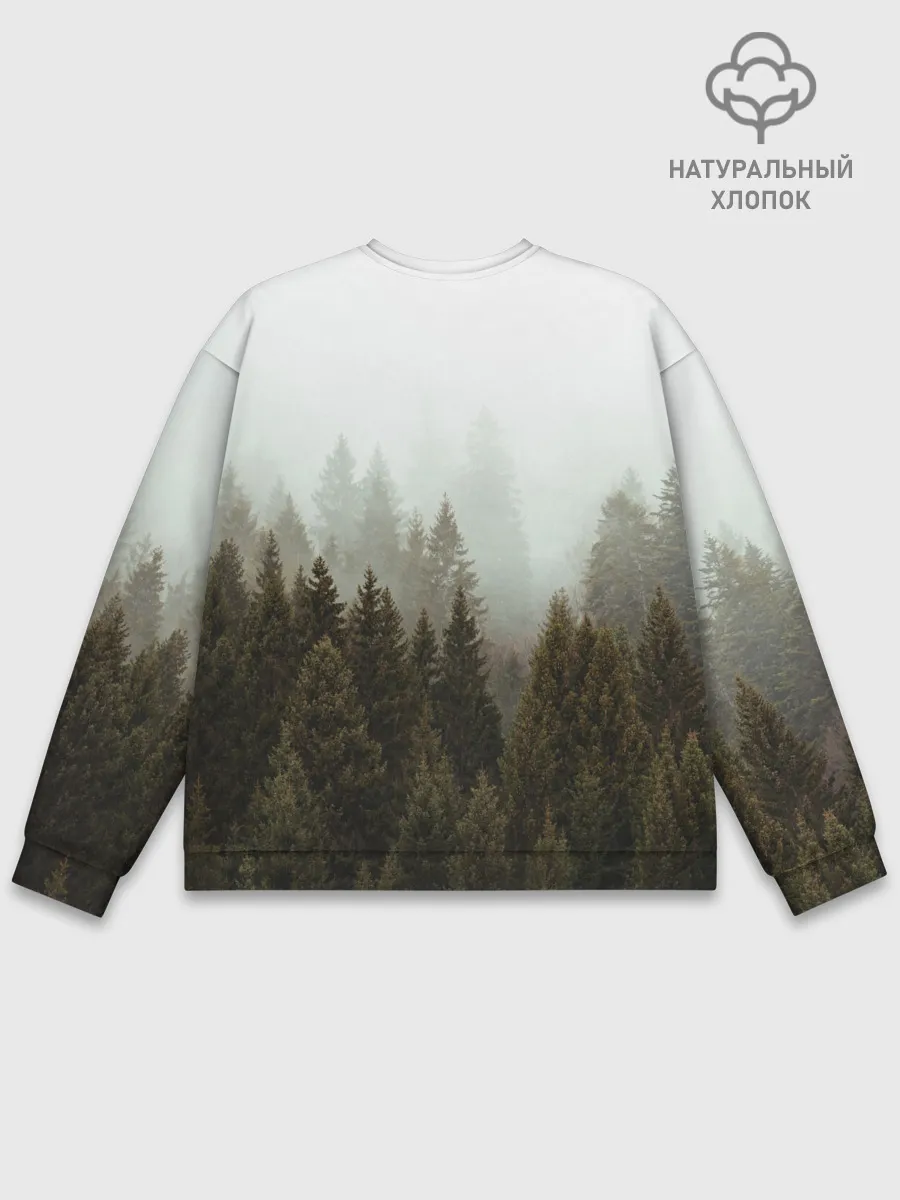Мужской свитшот базовый / Деревья