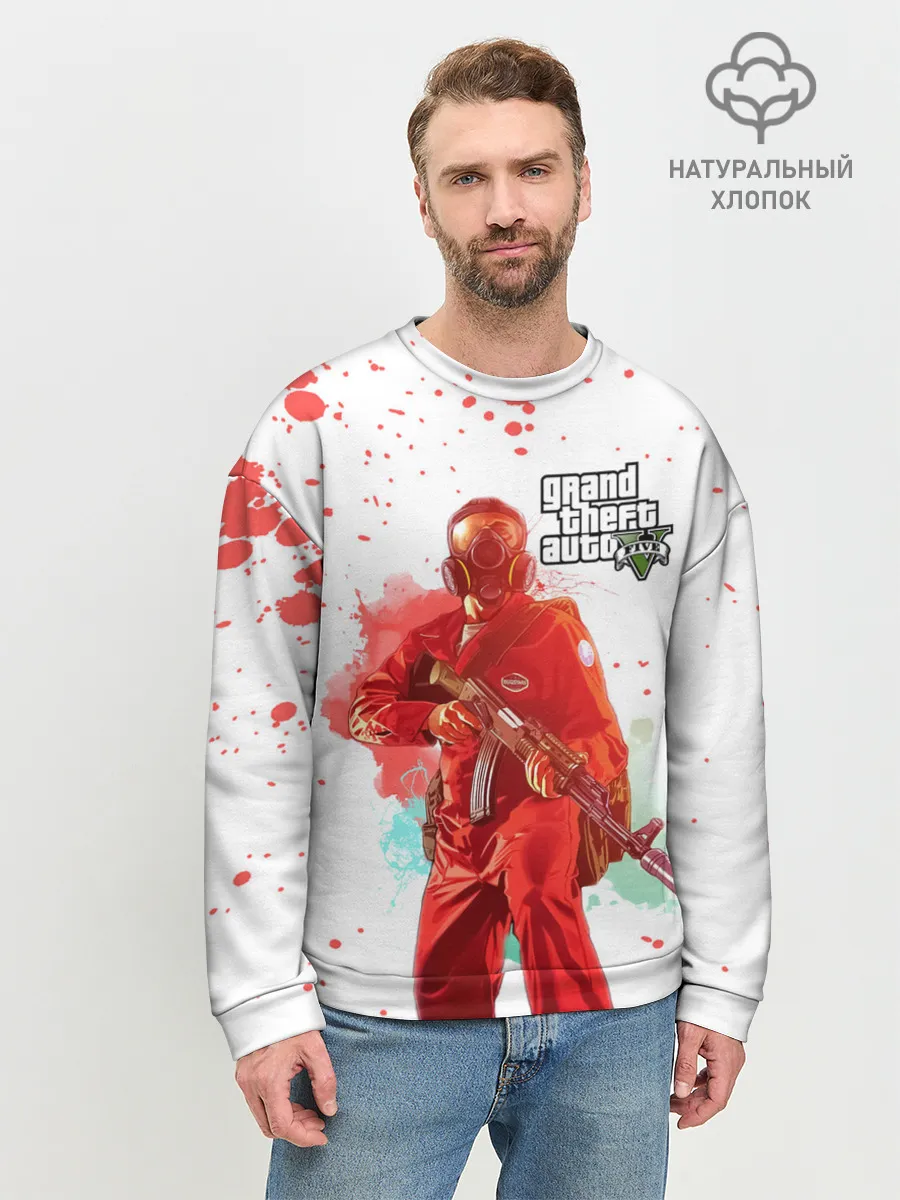 Мужской свитшот базовый / Grand Theft Auto V | GTA 5