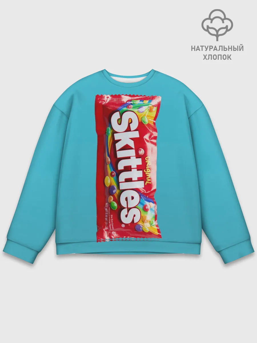 Мужской свитшот базовый / Skittles original