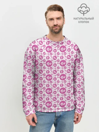 Мужской свитшот базовый / Скорпион