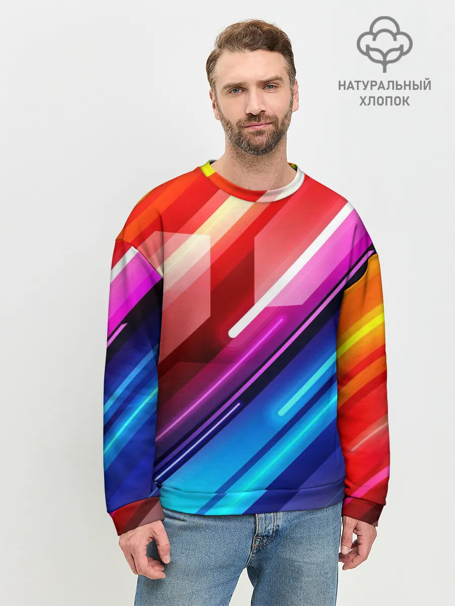 Мужской свитшот базовый / НЕОН