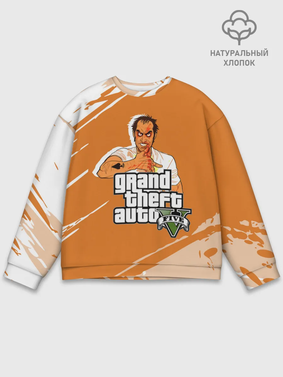 Мужской свитшот базовый / Тревор Grand Theft Auto 5