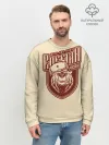 Мужской свитшот базовый / Русский медведь