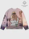 Мужской свитшот базовый / Grand Theft Auto V девушка