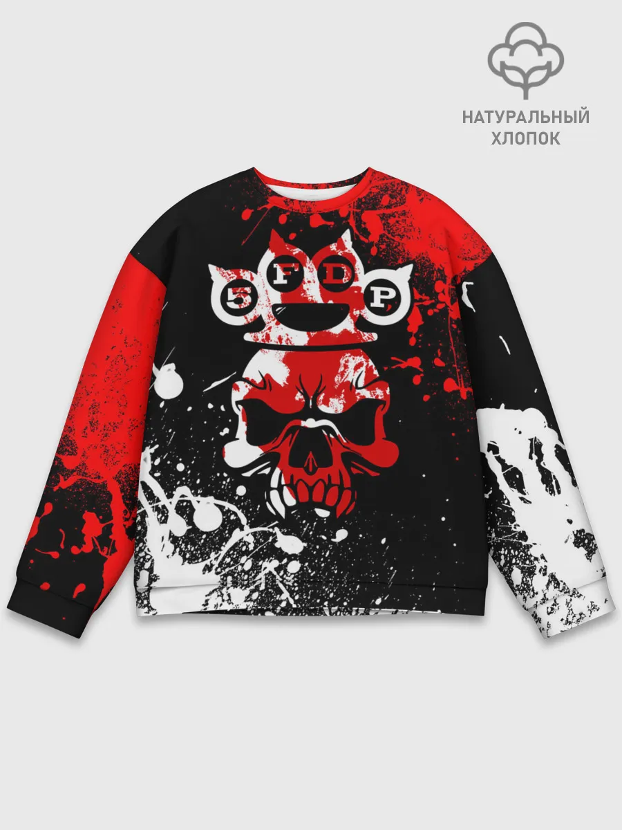 Мужской свитшот базовый / Five Finger Death Punch [8]