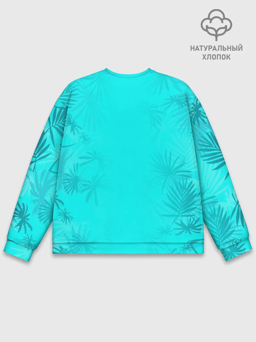 Мужской свитшот базовый / GTA Vice City гавайка