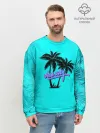 Мужской свитшот базовый / GTA Vice City гавайка