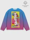 Мужской свитшот базовый / Skittles | Желтый