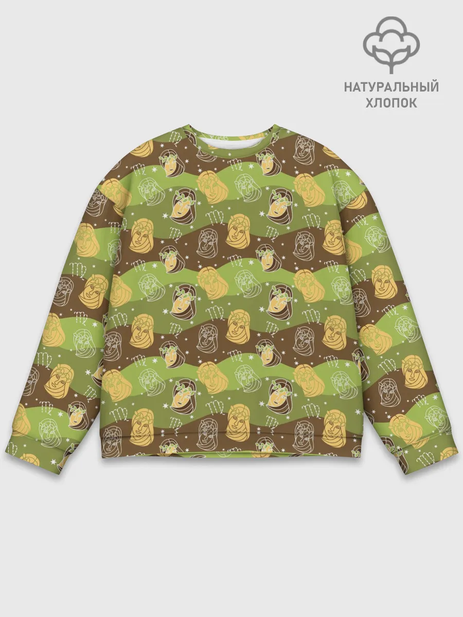 Мужской свитшот базовый / Дева