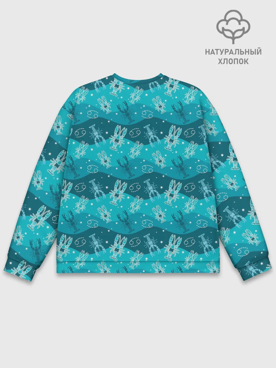 Мужской свитшот базовый / Рак