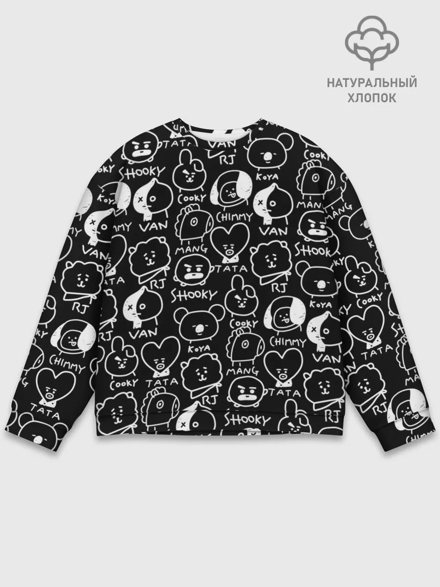 Мужской свитшот базовый / BTS | BT21