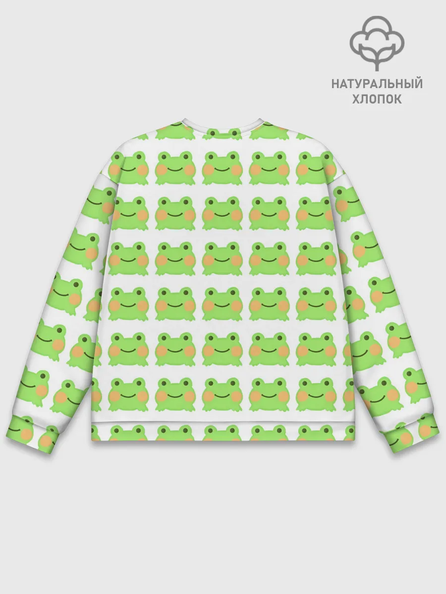 Мужской свитшот базовый / лягушка