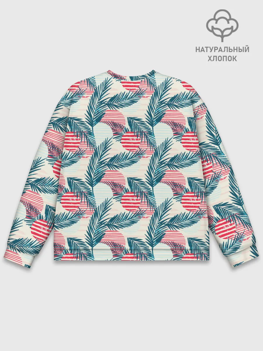 Мужской свитшот базовый / Ретро арт