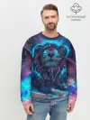 Мужской свитшот базовый / Galaxy Lion