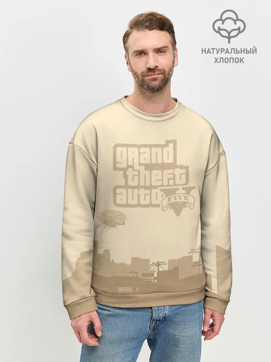 Мужской свитшот базовый / Grand Theft Auto FIVE