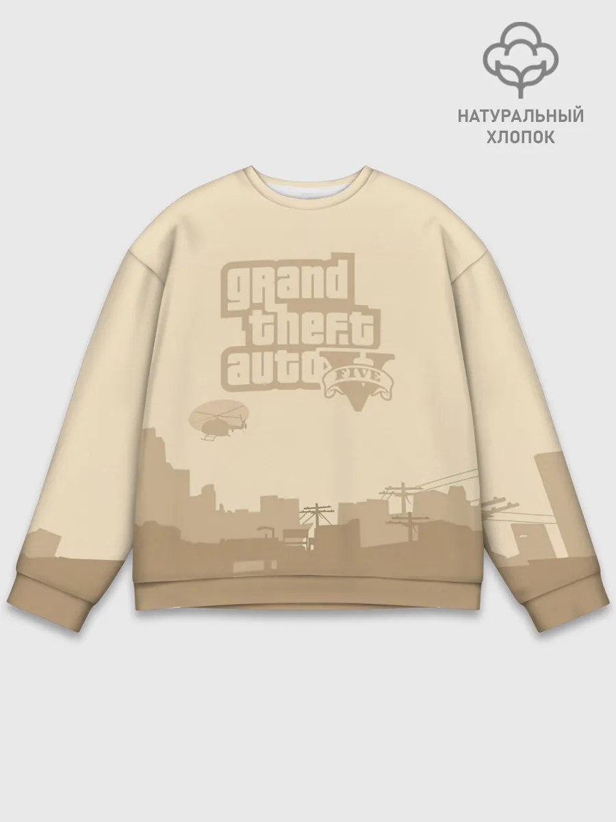 Мужской свитшот базовый / Grand Theft Auto FIVE