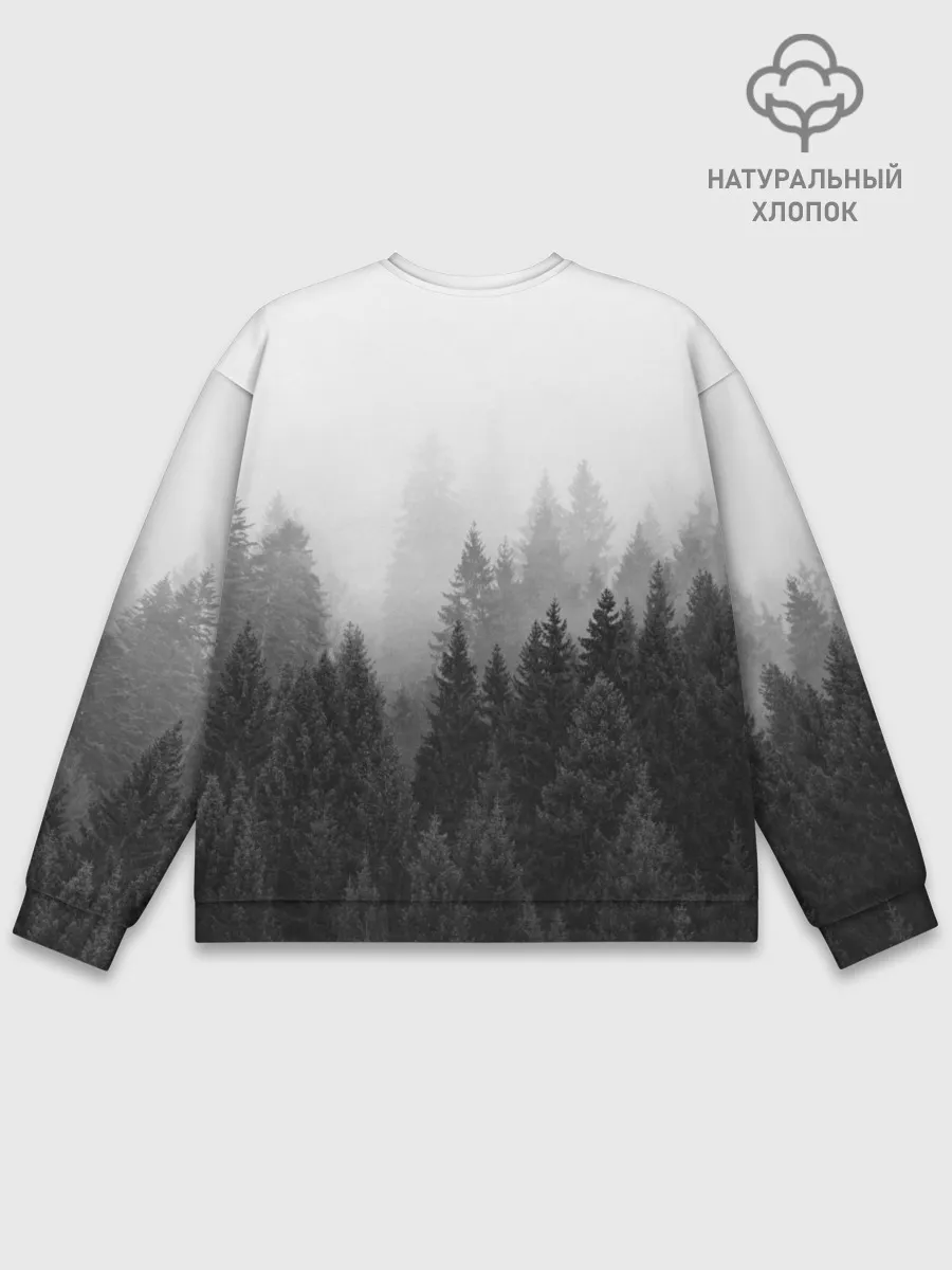 Мужской свитшот базовый / Волк