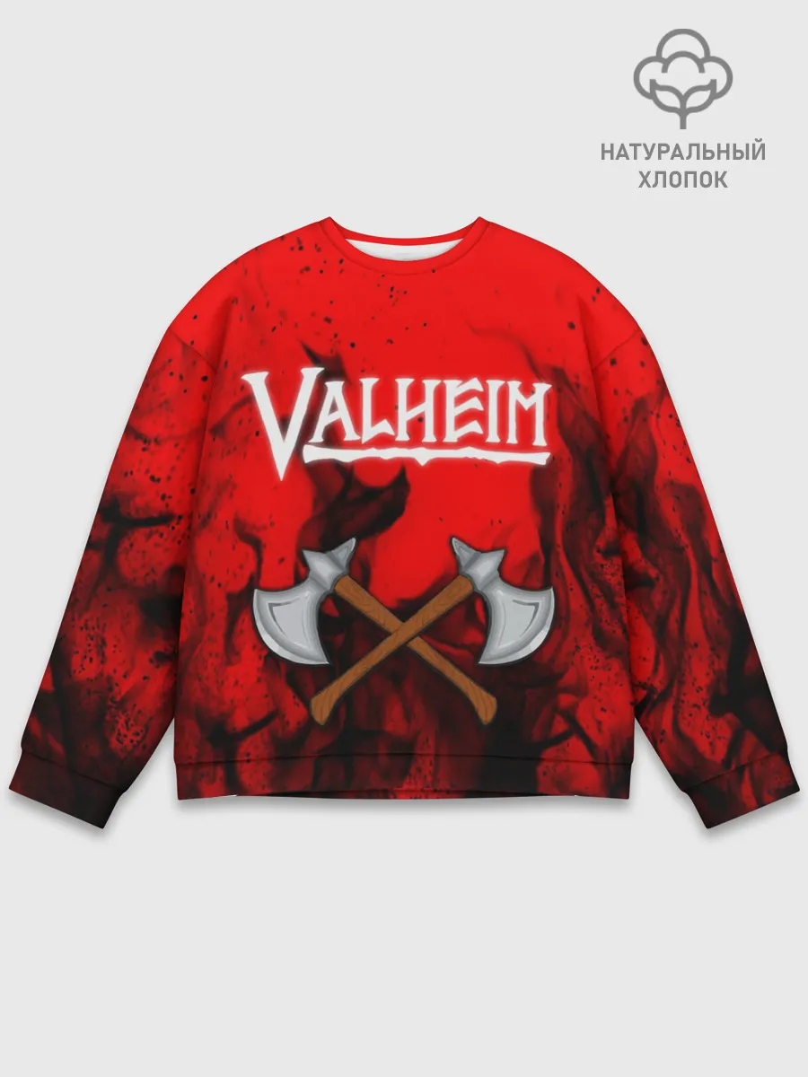 Мужской свитшот базовый / VALHEIM