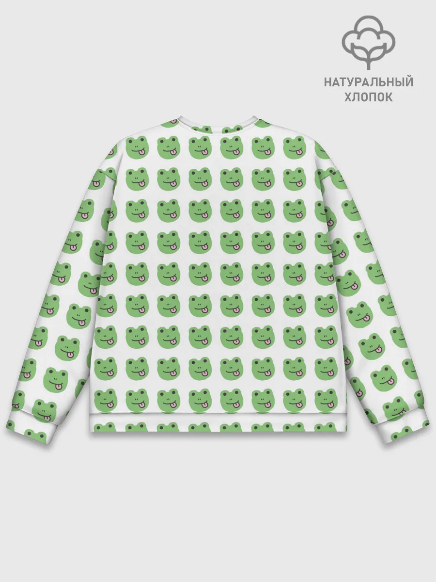 Мужской свитшот базовый / лягушки