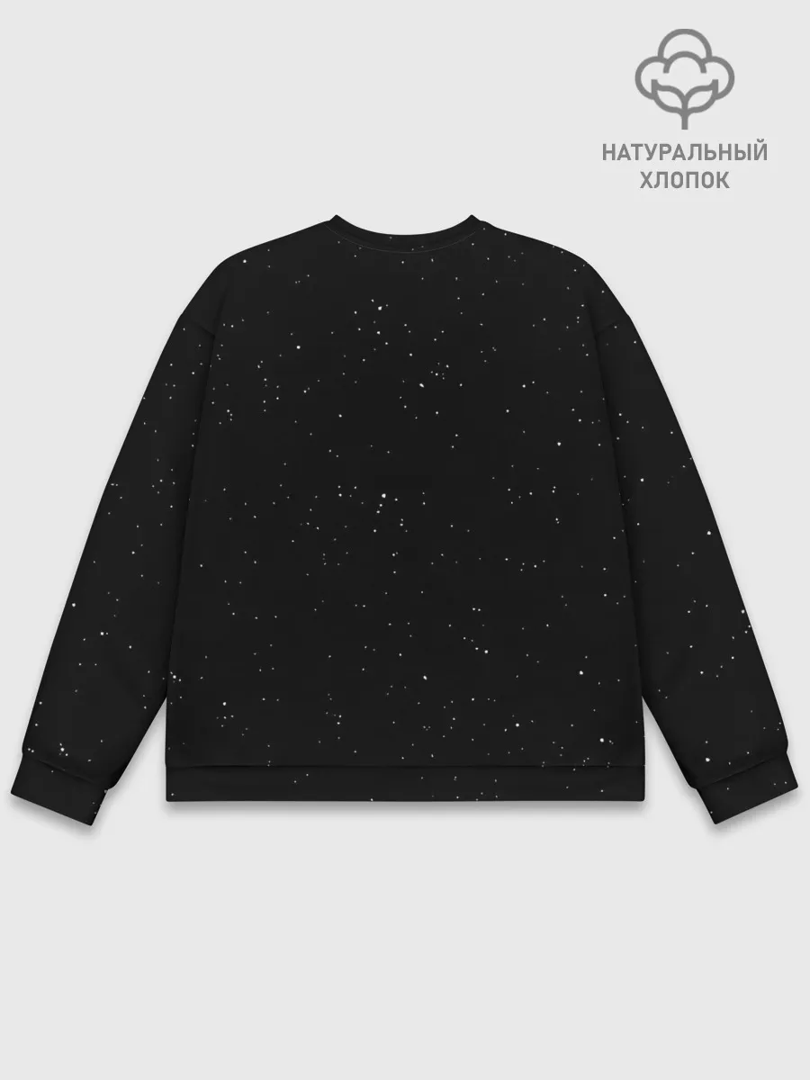 Мужской свитшот базовый / ГАГАРИН НЕ ИМПОСТЕР