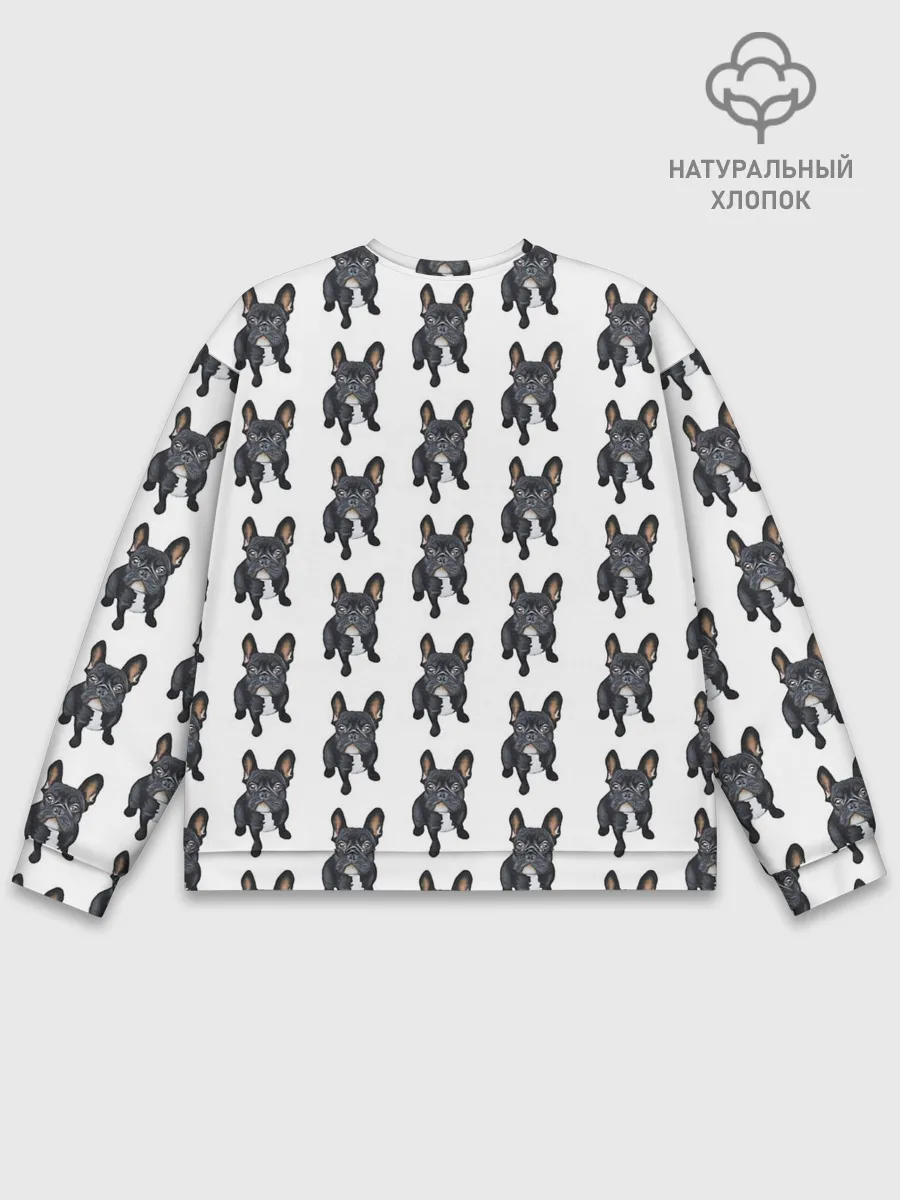 Мужской свитшот базовый / Бульдожки
