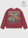 Мужской свитшот базовый / CAR SERVICE
