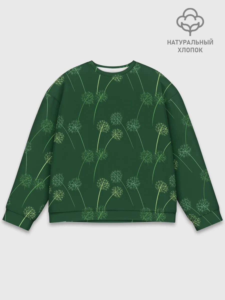 Мужской свитшот базовый / Одуванчики