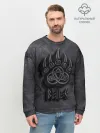 Мужской свитшот базовый / Печать Велеса