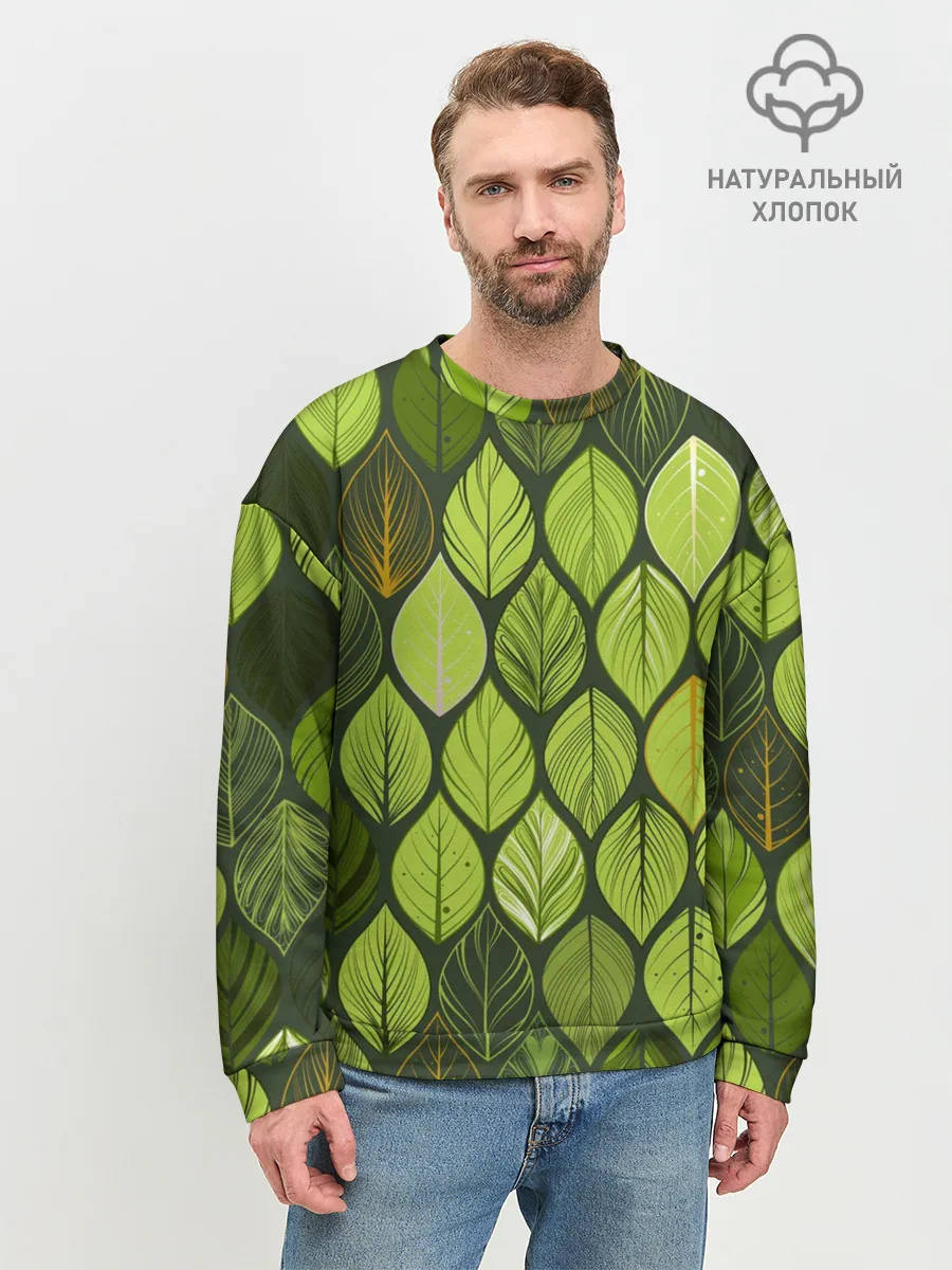 Мужской свитшот базовый / ЛЕСНАЯ БРОНЯ