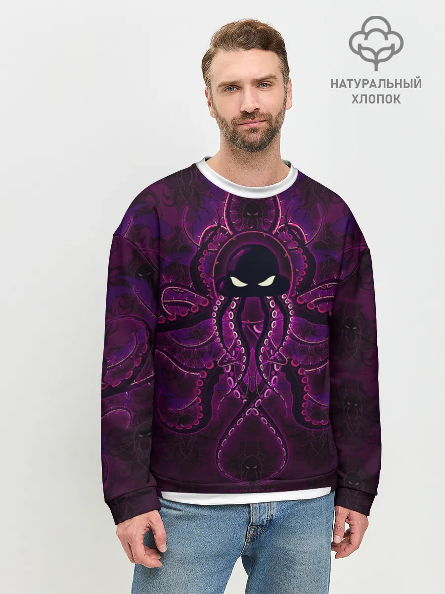 Мужской свитшот базовый / octopus | осьминог