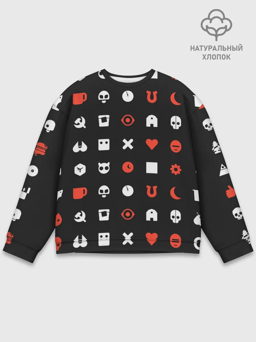 Мужской свитшот базовый / Любовь смерть и роботы