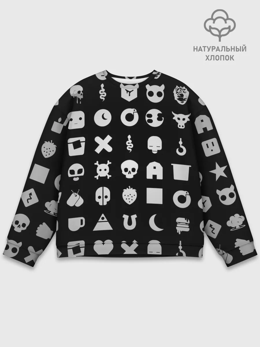 Мужской свитшот базовый / Любовь смерть и роботы