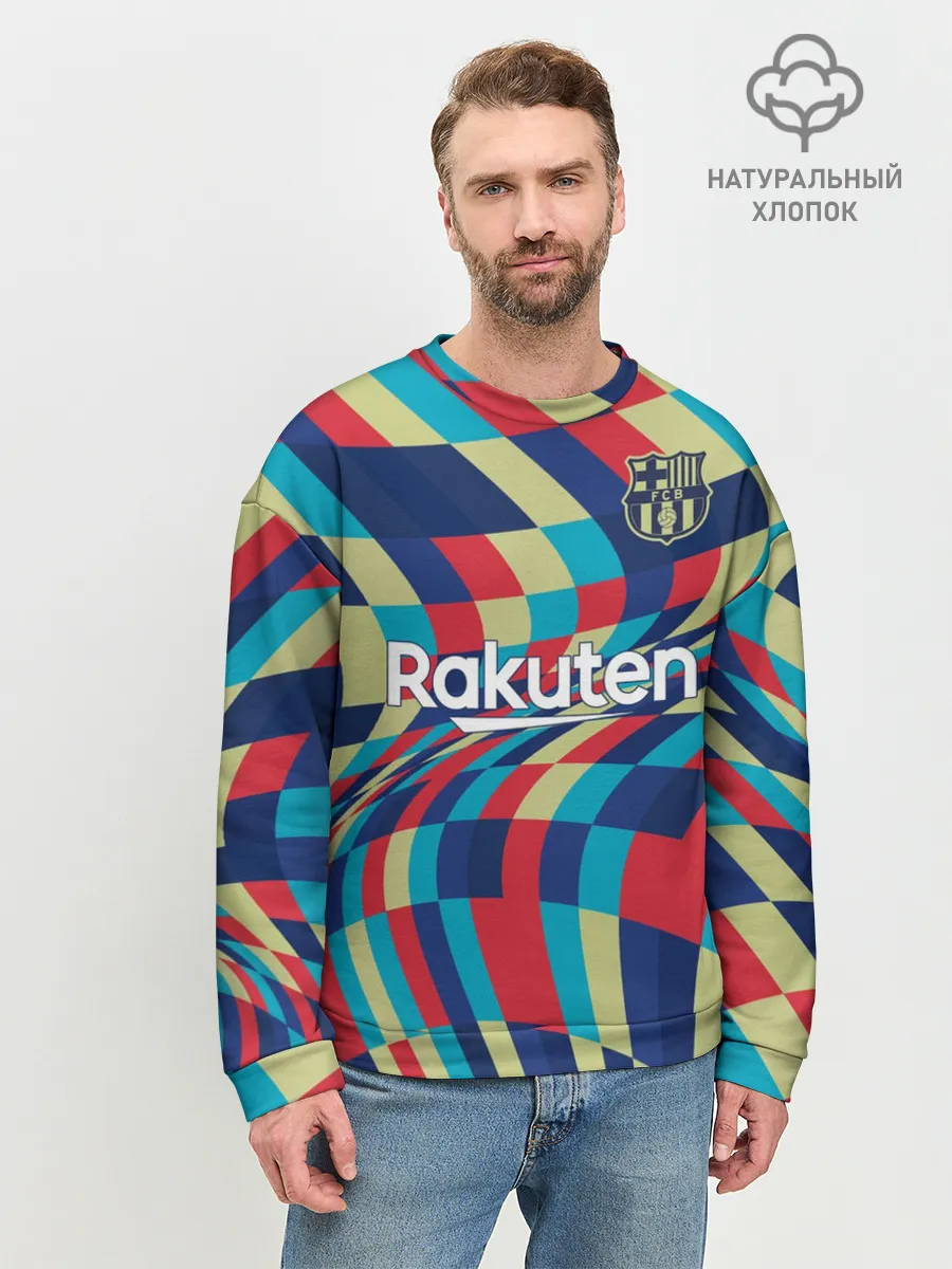 Мужской свитшот базовый / FC Barcelona | La Liga Pre-Match