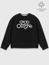 Мужской свитшот базовый / GOOD OMENS | БЛАГИЕ ЗНАМЕНИЯ
