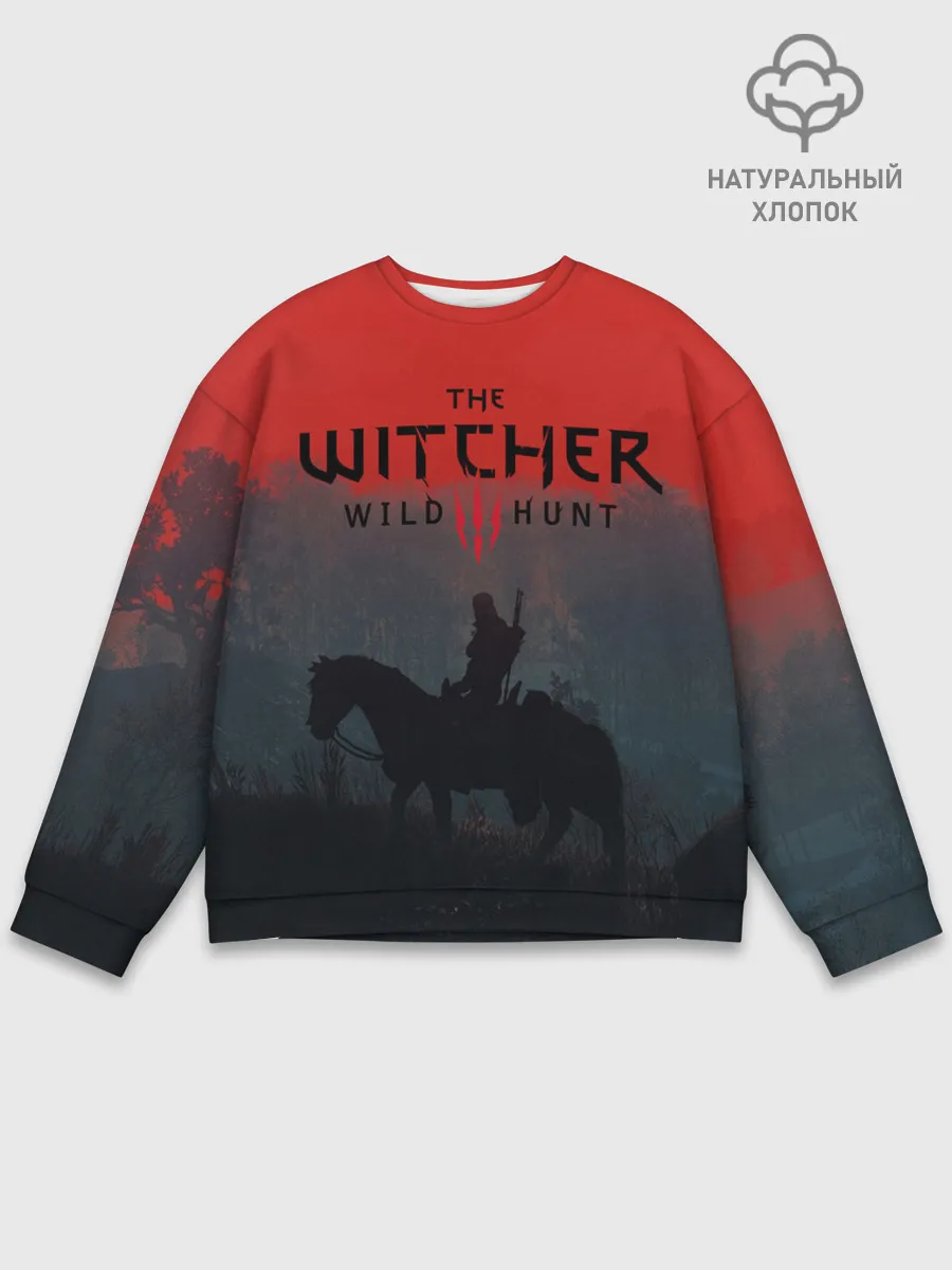 Мужской свитшот базовый / На плотве | Ведьмак