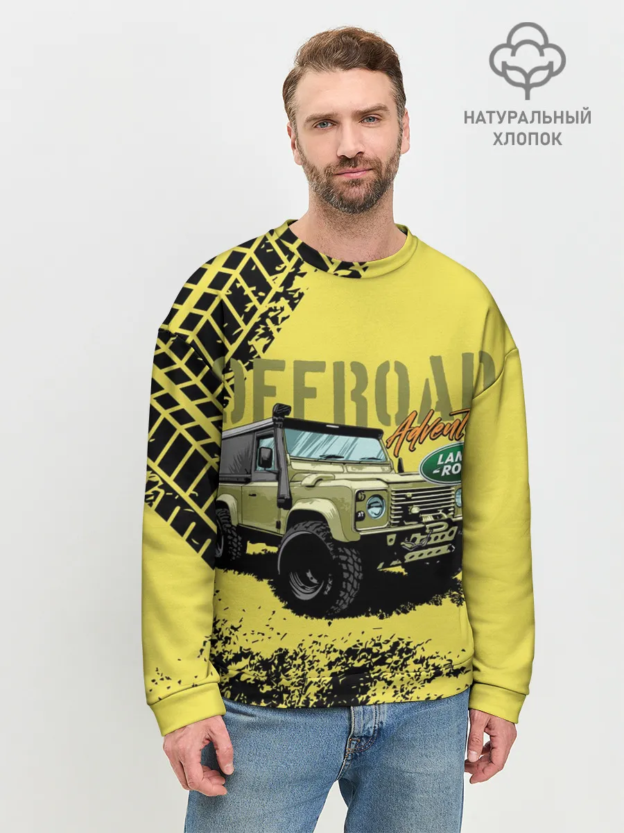 Мужской свитшот базовый / LAND ROVER