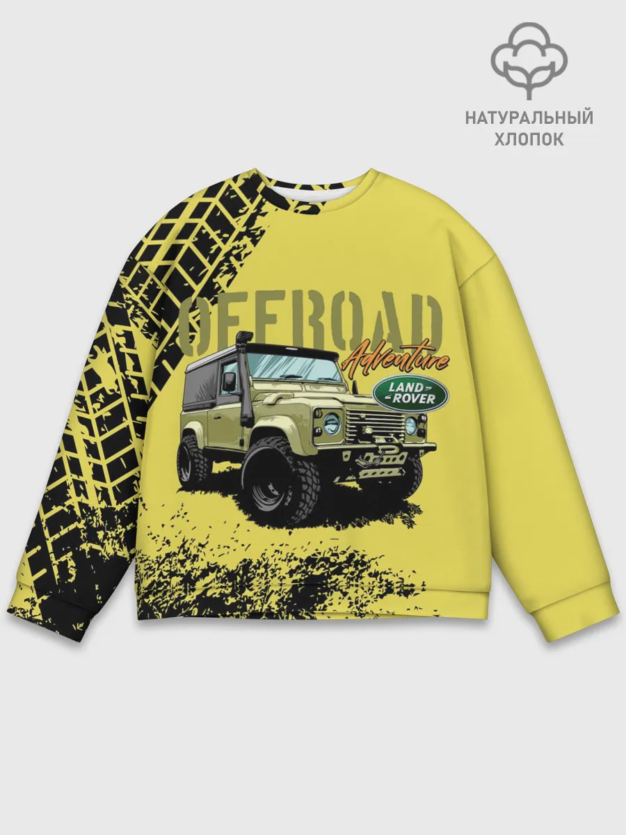 Мужской свитшот базовый / LAND ROVER