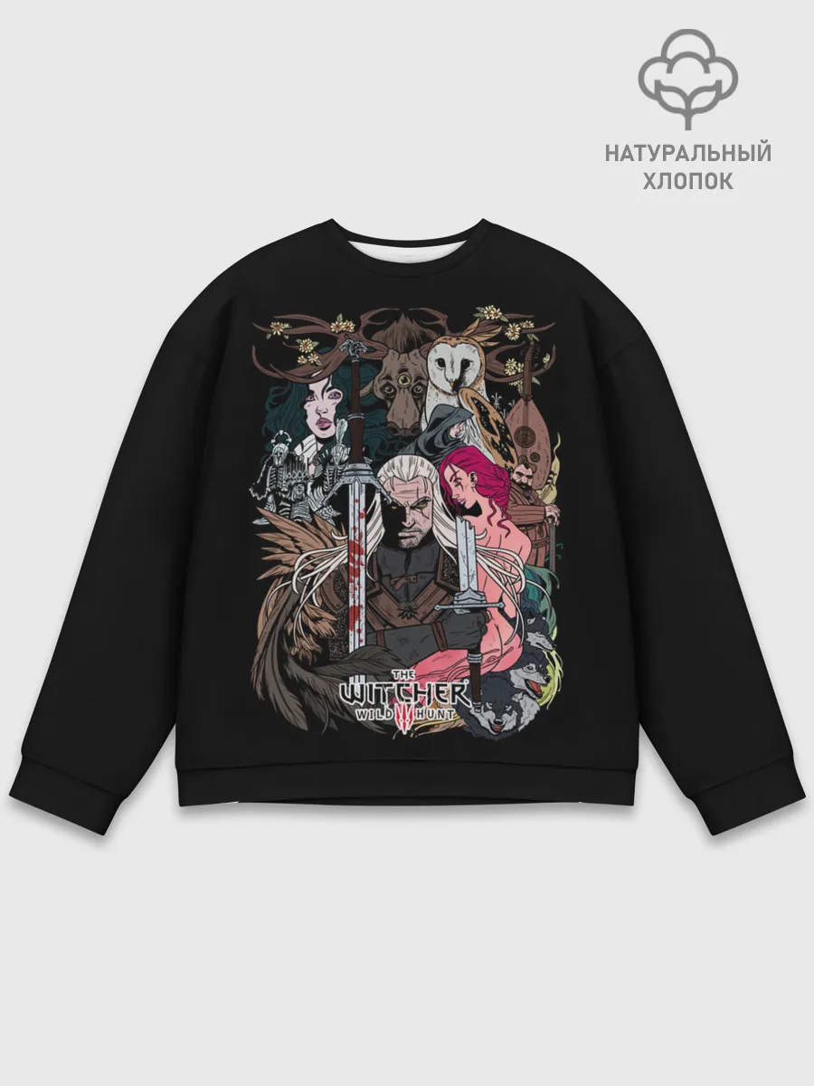 Мужской свитшот базовый / Охотник на монстров