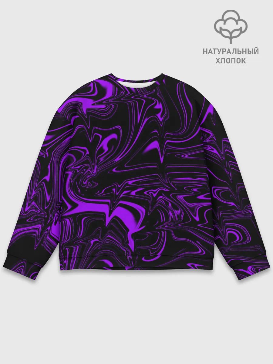 Мужской свитшот базовый / Жидкий градиент