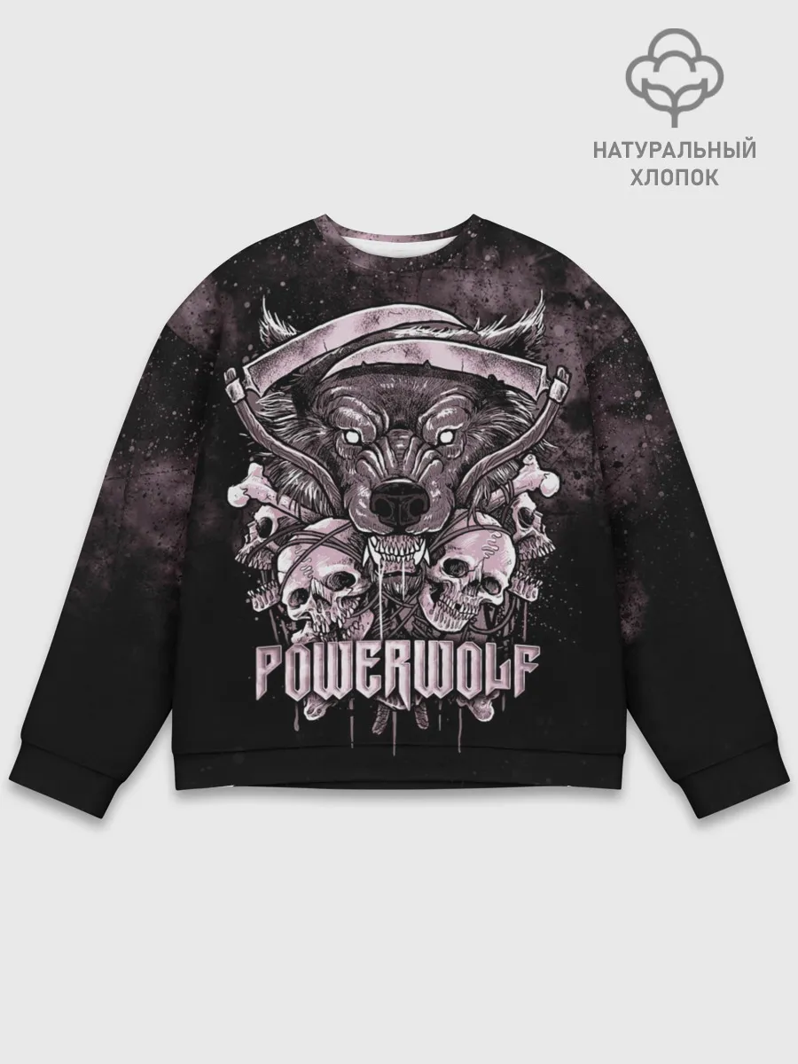 Мужской свитшот базовый / Powerwolf